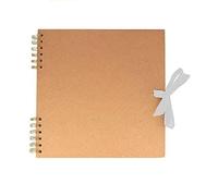 Artemio 14030314 Album Reciclato Kraft con Spirale e 40 Pagine Bianche