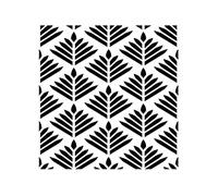 Artemio 15020042 Stencil Home Déco, Plastica, Nero, 15,5 x 0,2 x 19,5 cm