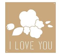 Artemio 15075035 2 Stampino Kraft, Ti Amo