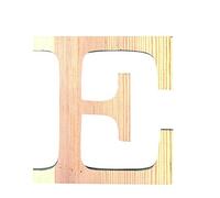 Artemio - 19 cm con la Lettera di Legno e in Lettere maiuscole, di Colore Beige