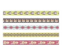 Artemio 5 Nastri di mascheratura 1,5 cm -Grande Capo Indio, Multicolore, 5 m x 1,5 cm