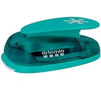 Artemio-7,6 cm-Fustella a Forma di Fiocco di Neve, Colore: Verde