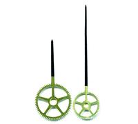 Artemio 74/104 mm Ruote Orologi Vivavoce, Nero