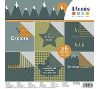 Artemio Blocco di 6 Fogli, 30 x 30 cm