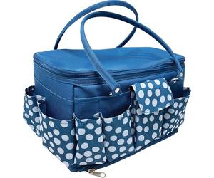 Artemio Borsa portaoggetti maniglie 29 x 20 x 19 cm - Blu