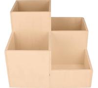 Artemio Contenitore angolare 4 scomparti 23x23x18cm