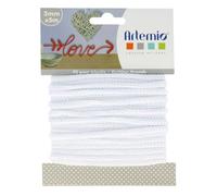 Artemio - Filo da Maglia 5 mm x 5 m, Colore: Bianco