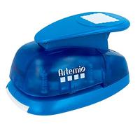 Artemio Giant Lever Punch - Rosetta Quadrata, 5 cm, Colore: Blu