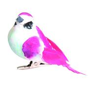 Artemio KnorrPrandell Assortimento di 3 Uccellini Decorativi, con Clip a Molla, da 9 x 4,5 x 4 cm, Multicolore