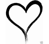 Artemio PEB2269 Timbro in Legno a Forma di Cuore, Beige, 3,2 x 2,5 x 2,7 cm