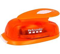 Artemio Perforatore a Leva Grande, Foglia 1" #1, Arancione, 8.5 x 5 x 12 cm