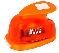 Artemio Perforatrice a Leva Grande, 2,5 cm, Quadrata #1, 12 x 8,5 x 5 cm (Confezione)