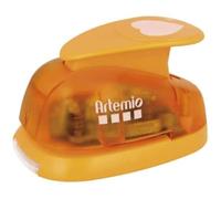 Artemio-Punzonatrice a Forma di Cuore, 3,5 cm, Colore: Arancione