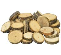 Artemio Rondelle di legno per Decorazione, Ø 1,5cm a 3,0cm