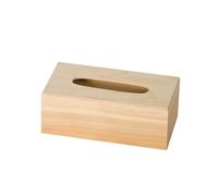 Artemio Scatola Porta fazzoletti con Fondo, Legno, Beige, 25 x 13 x 9 cm