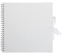 Artemio Scrapbook Spirale Album di Foto 30 x 30 cm, Bianco