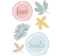 Artemio Slow Life - Toppa termoadesiva "Love", 1 foglio