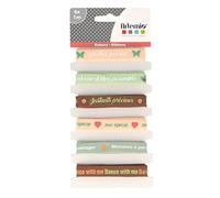 Artemio Stampa Nastro 6X1M Insieme Txt Decorazione/Glitters/Accessori, Multicolore