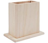 Artemio vicr portapenne in Legno, Beige, 10 x 7 x 12 cm