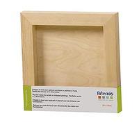 Artemio VITAB2020-Telaio 3D da Decorare, Colore: Beige, 20 x 2 x 20 cm, Legno