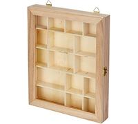 Artemio vivt2328 vetrina, Legno, Beige, 23 x 28 x 4cm