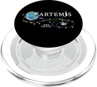 Artemis 1 Route Map SLS Rocket Lancio Missione sulla Luna PopSockets PopGrip per MagSafe