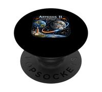 Artemis 2 Viaggio intorno alla luna e ritorno 2026 PopSockets PopGrip Adesivo