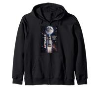 Artemis 2 Viaggio Intorno alla Luna Felpa con Cappuccio