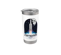 Artemis 2027 Launch to The Moon Bicchiere termico in acciaio inox doppia parete