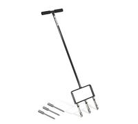 ARTEMIS Aeratore per prato con denti sostituibili cavi e solidi, in acciaio inox