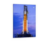 Artemis I Mission Space poster decorazione per ufficio camera cielo stellato cosmico poster artistico da parete per decorazione da parete 30 x 45 cm