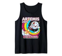 Artemis II 2026 Cute Design for Kids Launch Back to The Moon Canotta