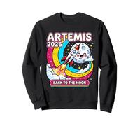 Artemis II 2026 Cute Design for Kids Launch Back to The Moon Felpa