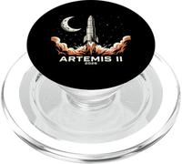 Artemis II Missione Luna 2026 Razzo spaziale vintage PopSockets PopGrip per MagSafe