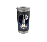 Artemis III Launch to The Moon Bicchiere termico in acciaio inox doppia parete