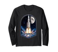 Artemis III Launch to The Moon Maglia a Manica