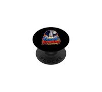 Artemis III Lunar Frontier Space Rocket Moon Mission PopSockets PopGrip Adesivo