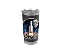 Artemis III - The Lunar Frontier Bicchiere termico in acciaio inox doppia parete