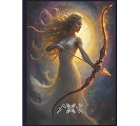 Artemis Lined Astrology Journal for Zodiac Sign Cancer: Horoscopes Lined Notebook or Writing Moon Goddess Pagan Rituals