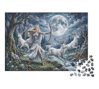 Artemis Puzzle 1000 Pezzi,Gioco Educativo,Sfida Impossibile,dai 14 Anni Dea della Caccia,Adulti E Ragazzi,Cartone Di Qualità,Decorazione Casa,Idea Regalo,Antistress 38x26cm