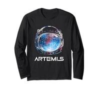 Artemis Space Astronaut Helmet Space Suit Launch System Maglia a Manica