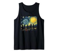 Artemis Space Astronaut Space Suit Starry Night Graphic Art Canotta
