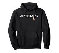 Artemis Space Launch System Woman Flight Man On The Moon Felpa con Cappuccio