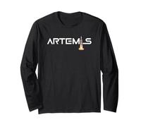 Artemis Space Launch System Woman Flight Man On The Moon Maglia a Manica