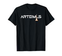 Artemis Space Launch System Woman Flight Man On The Moon Maglietta