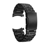 Artemisia Cinghia in acciaio inossidabile da 22 mm compatibile con sam-sung galaxy 46 marcia s3 classic watch watch wor wrist 20mm bracciale argento rilascio rapido (Color : Svart, Size : 16mm)