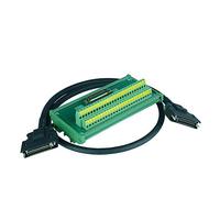 Artemisia SCSI50 50 Pin Morsettiera Guida CN1 ASD-BM-50A Utilizzare for Delta A2 / AB Servo Seriel Simens V90 (Color : Pinboard Cable 0.5M)
