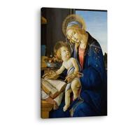 Artenor Quadro Botticelli Sandro Madonna del libro, 20 x 30 cm - Made in Italy, Quadri Moderni Soggiorno, Camera da Letto, Cucina, Poster da Parete, Decorazioni Casa