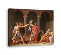 Artenor Quadro David Jacques-Louis Il giuramento degli Orazi, 30 x 23 cm - Made in Italy, Quadri Moderni Soggiorno, Camera da Letto, Cucina, Poster da Parete, Decorazioni Casa