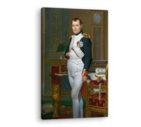 Artenor Quadro David Jacques-Louis L'Imperatore Napoleone nel suo studio alle Tuileries, 40 x 60 cm - Made in Italy, Quadri Moderni Soggiorno, Camera da Letto, Cucina, Poster da Parete